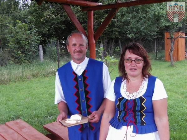 : Dorota i Robert Chrostowski zdobywcy III miejsca w konkursie Nasze Kulinarne Dziedzictwo 2007r